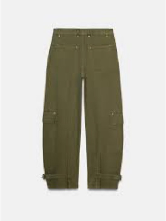 Zara Pants - Zara Olive Green Utility Pants